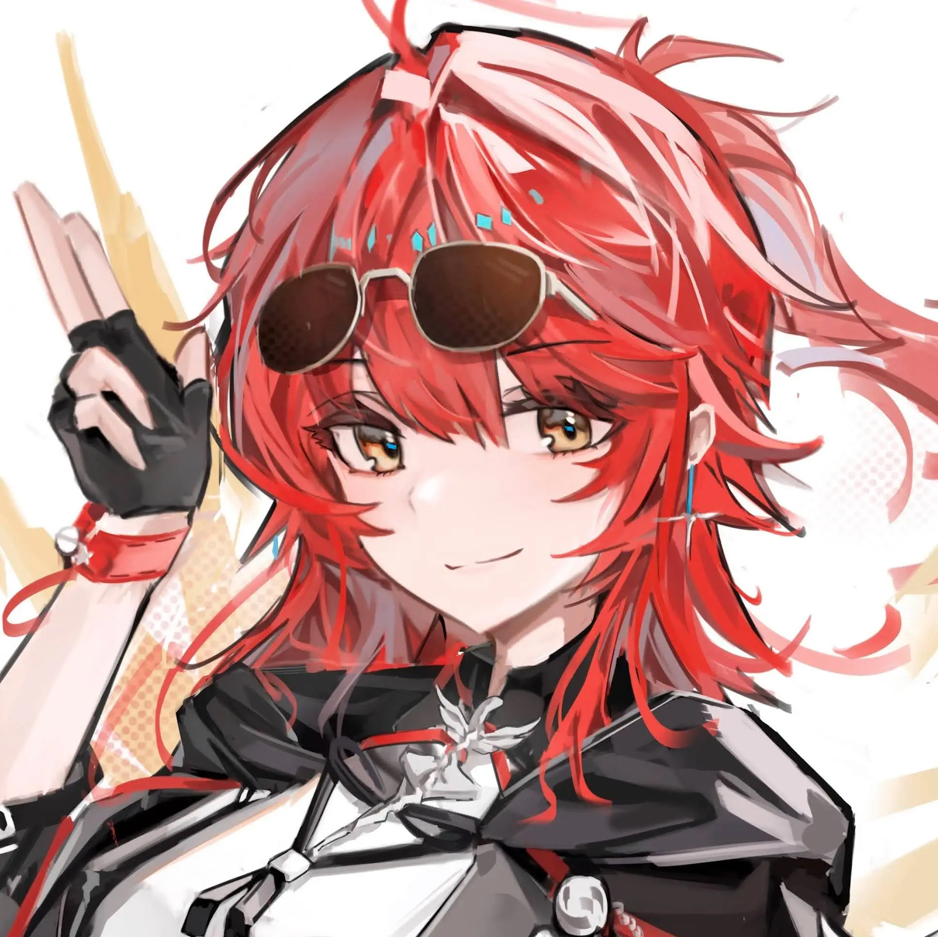 exusiai fanart no_oc